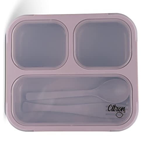 Çatal ve Kaşıklı Bento Beslenme Kutusu Seti, Purple 1196861
