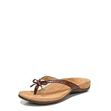 Vionic Women's Rest Bella Toe Post Sandal- Supportive Ladies Orthotic Sandals that include VIO MOTIO