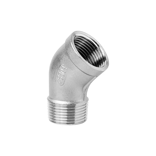 Coude de fil interne et externe en acier inoxydable 304 durable G2-1/2 - 2