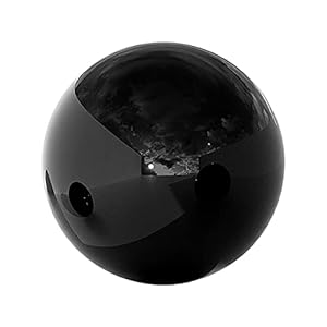 Gazing Balls, Garden Gazing Ball, gepolijste holle bal, zwarte gazing ball, decoratieve ballen for thuis tuin kerstdecoratie, plafond winkelcentrum raam ornament holle bal (kleur: zwart) (maat: 90 mm)