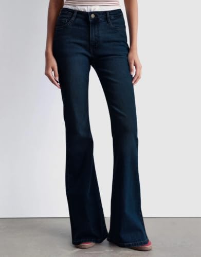 Image of Flare Jeans for Women Women's Bootcut Bell Bottom Jeans High Waisted Stretch Slimming Pants