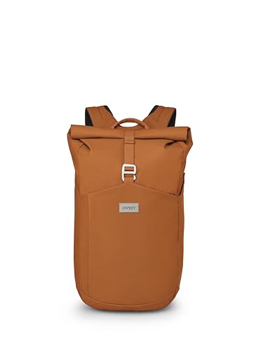 Image of Osprey Arcane Roll Top Commuter Backpack, Toffee Orange