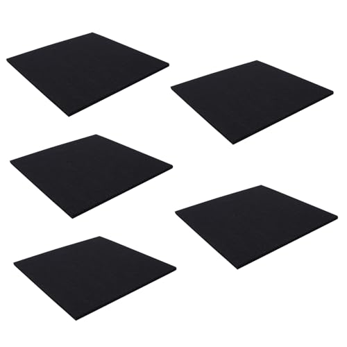 5PCS Paneles acústicos de fieltro para insonorización para estudio en casa KTV y salas de música. Alta densidad para absorción de ruido y decoración de paredes miniatura 1