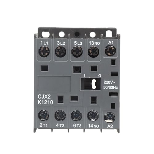 Contactor de CA industrial 3P CJX2-K-1201 bobina 220V para cuadros eléctricos