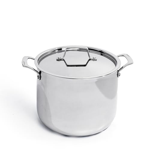 Comparison: Best Berghoff Professional Cookware 11 BergHOFF Professional Tri-ply 18/10 Stainless Steel Stockpot 9.5