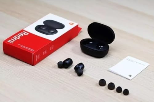 Redmi AirDots 2, Fones de Ouvido Bluetooth sem Fio, Preto, com Es...