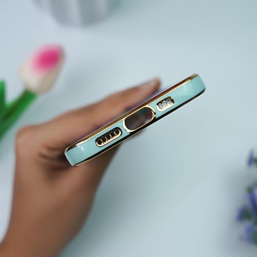 Image of Peeperly Back Cover Case for iPhone 14 Plus Soft TPU, Shockproof Protective Durable Botanical Painting Floral Petals Case for Girls & Women(Green)