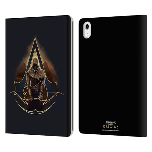Coque iPad Air 2020/2022 Assassin's Creed Bayek étui portefeuille en cuir
