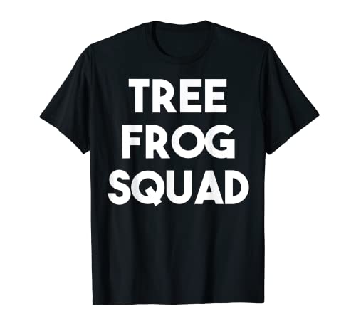 Tree Frog Squad – Amusant amateur de grenouilles T-Shirt