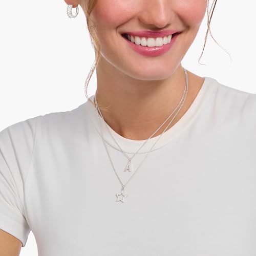 THOMAS SABO Kette mit Buchstaben-Anhänger Z Silber 925 Sterlingsilber – Ansicht 2
