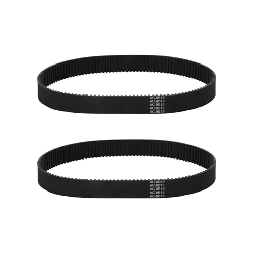 2 Pack AC-0815 Air Compressor Belt Fits for Craftsman Porter Cable Dewalt Black & Decker Delta Bostitch, Fits Models CF2600, D55141, CP503, Replaces CAC-1311, CAC-1342