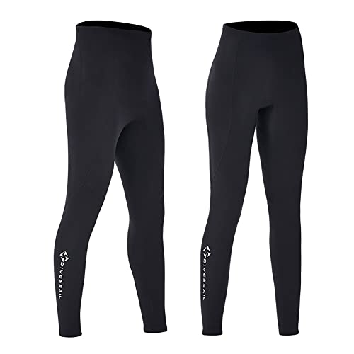 WYYHAA Neoprene Wetsuit Pants for Men Women, Scuba Diving Snorkeling Surfing Swimming Warm Trousers Leggings,Men,XXL