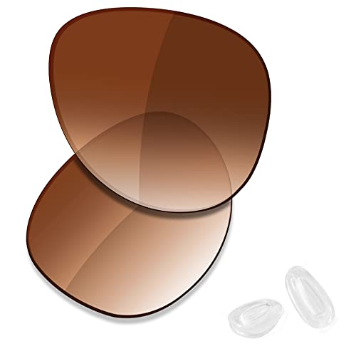 Image of SAUCER Premium Replacement Lenses & Nosepads for Oakley Elmont M OO4119 | UV400 Protection, Anti-Scratch, Precise Fit