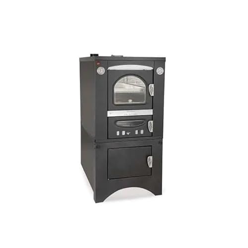Clementi forno a legna ventilato modello smart da incasso fuoco