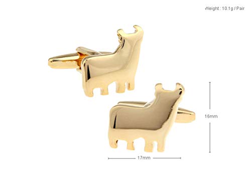 Manicuras clásicas doradas para hombre KnBoB miniatura 2