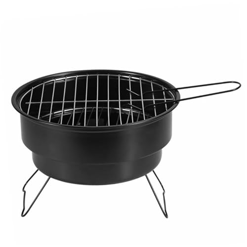 Parrilla de carbón portátil versátil para exteriores, barbacoa, camping, picnic