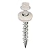 ACORN INTERNATIONAL SW-MW2BW250 Screw (250 Piece), 2", Bright White, Count