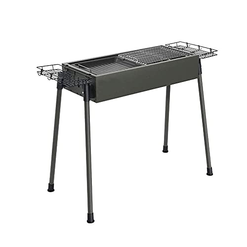 Barbecue Grill Removable Stainless Steel Grill, Separate Oven Travel Beach Camping Outdoor Picnic Portable Carbon Fiber 66 30 69cm