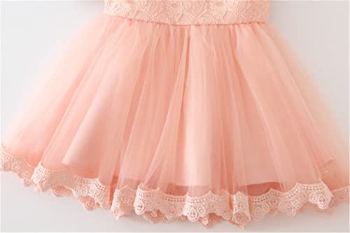 Coozy Baby Girls Dress Infant Princess Christening Baptism Party Birthday Formal Dress (Pink (Style 3), 6M/6-12Months) #TOP4