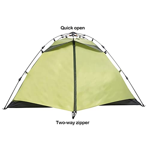 Familie instant pop-up tent, koepeltent voor 2 tot 3 personen dubbellaagse tent, waterdichte backpacktenten, instant… - Image 3