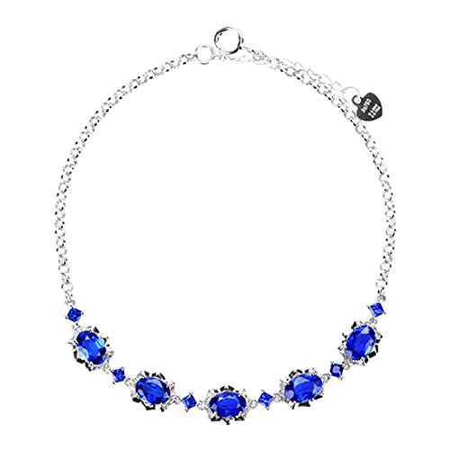 Bracelet saphir bleu femme or 18 carats fini les bijoux fragiles