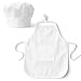 Gullora Baby Chef Costume for Infant and Toddler Photography, Chef Hat and Apron Set, Soft Cotton Cooking Theme Photo Prop for Boys and Girls