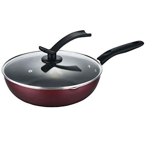 Wok antiadherente estilo japonés 32 cm fondo plano