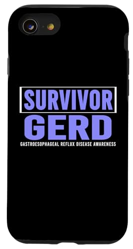 GERD Survivor Gastroesophageal Reflux Disease T�V���c GERD �X�}�z�P�[�X iPhone SE (2020) / 7 / 8 �p