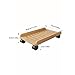 CPU Stand CPU Bracket Desktop Computer Drag Rack Mobile Bracket Base Raised Bracket Box Under Table Tray PC Holder(B)
