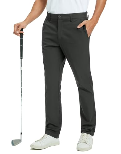 Rouen Golf Pants Men 8 Pockets Water Resistant Flat Front - 30