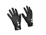 Under Armour Women's Glyde Softball Gloves, (001) Black/Anthracite/White, Medium