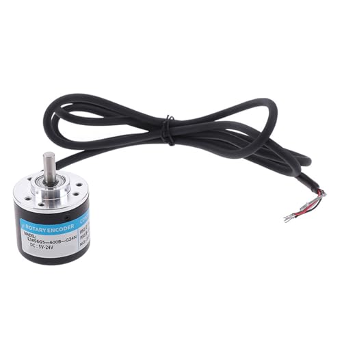Industrial Photoelectric Inclimental Encoder 5-24V Compact Design Optical Incremental Rotary Encoder for Production Line Machine Robotic Applications