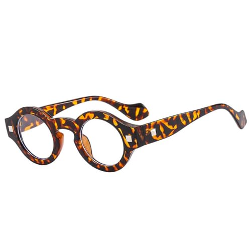 Lunettes de soleil punk vintage hommes femmes verres gris ronds UV400