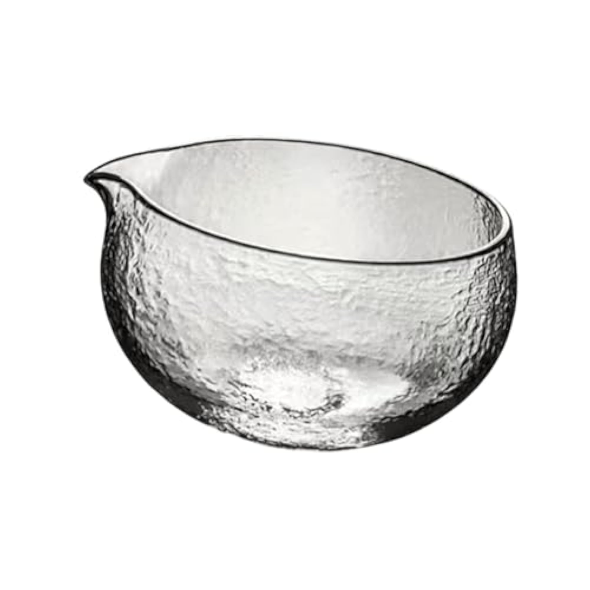 Hammered Texture Matcha Bowl for Japanese Preparation