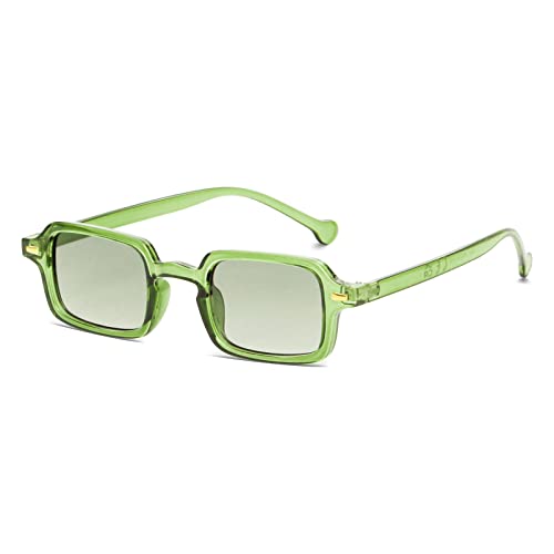 Xpectrum Small Retro Rectangle Sunglasses for Men Women Trendy Vintage Square Sun Glasses