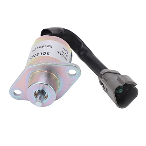 Válvula de desligamento de combustível, válvula solenoide de alta precisão 2848A278, funcionamento s