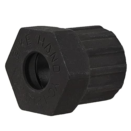 BIKE HAND Compatible with Shimano Sram Freewheel Turner Install Removal Chain Whip Tool Kit - Cassette Remover - MTB Road 7 8 9 10 11 Speed - with Lockring Nut Tool