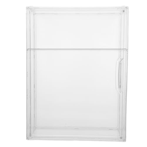 Rangement transparent pour biberons en acrylique avec 3 niveaux empilables
