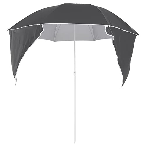 Parapluie hawaïen de configuration facile avec abri latéral réglable