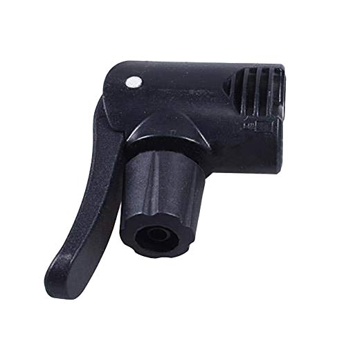 Ltra5Jccun Bicycle Pump Portable Travel Tools Bicycle Bike Cycle Tyre Tube 3 In 1 Replacement Dual Head Air Pump Adapter Valve - Black #TOP2