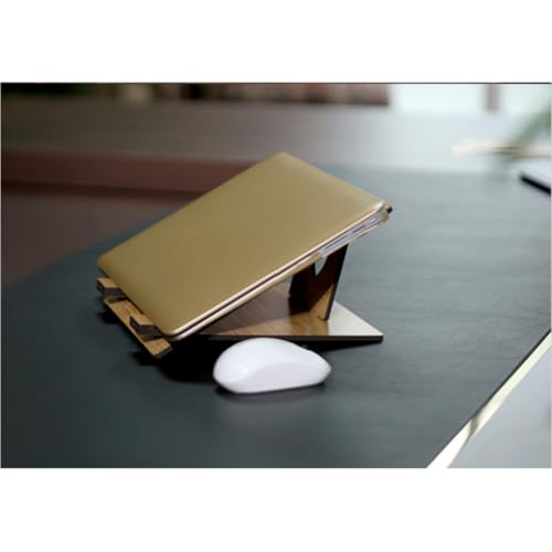 Base portátil de madera ajustable para laptop miniatura 2