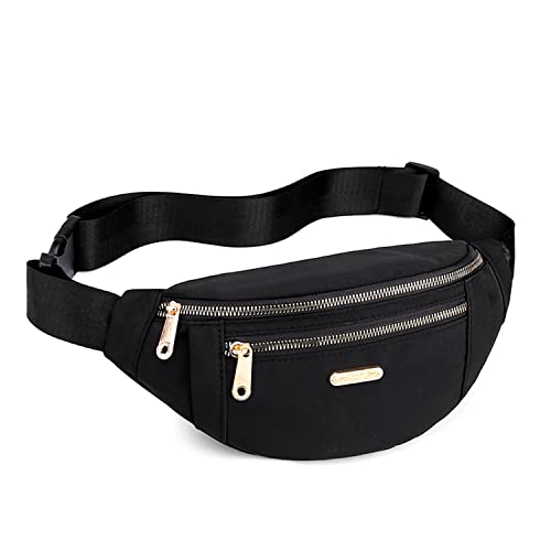 Dorras Fanny Packs Crossbody Bags For Women, Running Waist Packs Belt Bag With Adjustable Strap - Black #TOP1