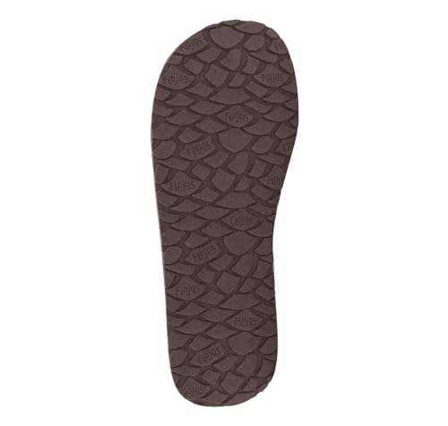 Flojos Lazaro Men's Sandal, Two Tone Lycra + Faux Leather Strap4