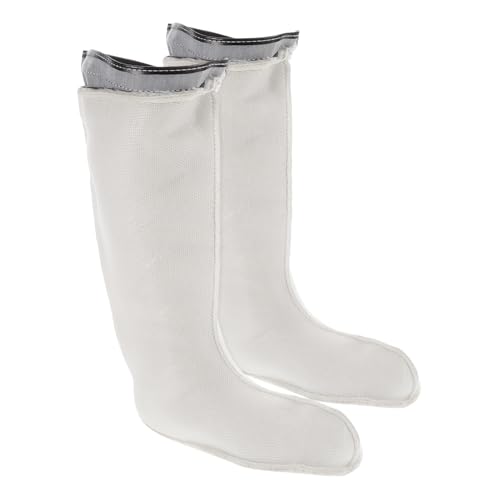 NOLITOY Forro Cálido de Botas de Lluvia para Mujer Interior de Felpa Térmica Gruesa Protección para Actividades al Aire Aislamiento para Senderismo y Trabajo Compatible con Botas Altas