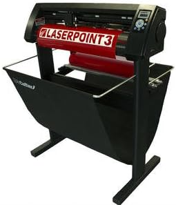 Miniatura 9 de Nuevo 34" Cortador de Vinilo LaserPoint 3 (LP3) con ARMS Contour Cutting, Stand and Basket - USCutter