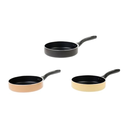 Sitram 715974 - Sartén (aluminio de 16 cm, incluye inducción, mango ergonómico, termoresistente, revestimiento negro antiadherente, sin PFOA
