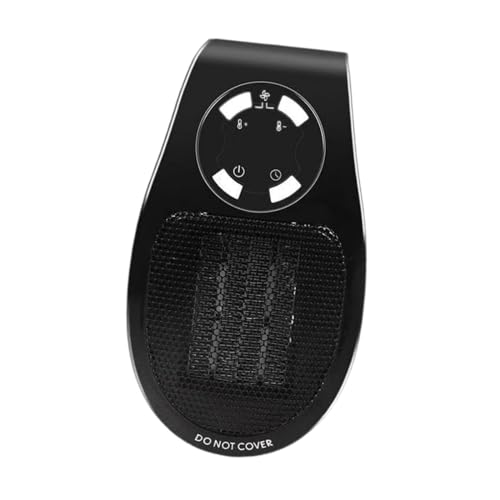 Portable Heater Low Noise Space Heater Mini Heater for Living Room Home Dorm Black | Home Improvement | Heating Cooling & Air | Space Heaters 3