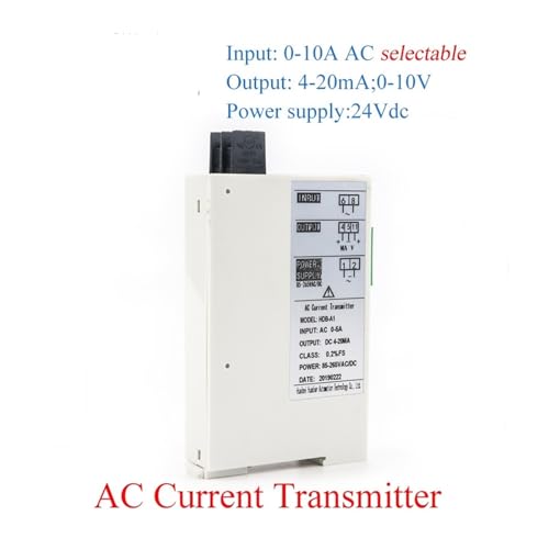 Sensor transformador con cero ajustable y salida nominal 4-20mA para corriente CA 5