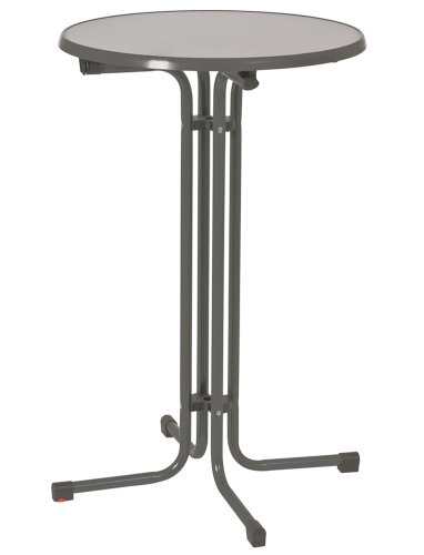 Preisvergleich Produktbild Fun Star Stehbiertisch 70 cm eisengrau 01602203