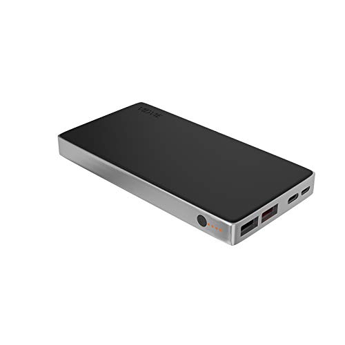 Carga rápida con batería externa de 10000 mAh compacta VIDVIE para iPhone y Samsung